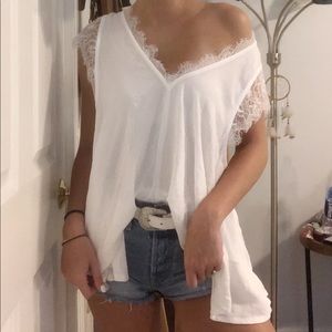 White free people top